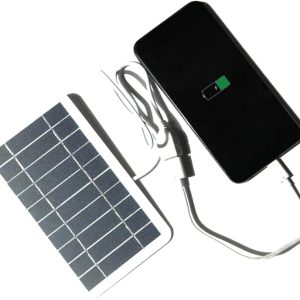 2W 5V Portable Solar Panel with USB Output