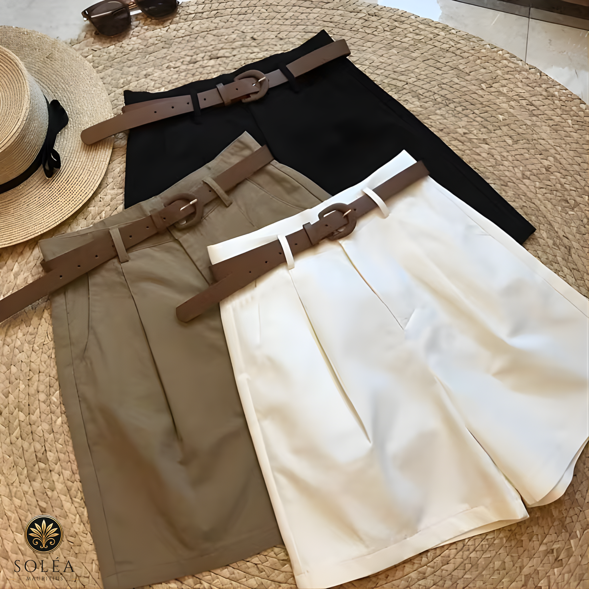 High-Waisted Shorts